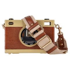 Dolce & Gabbana Lizard Skin Camera Bag