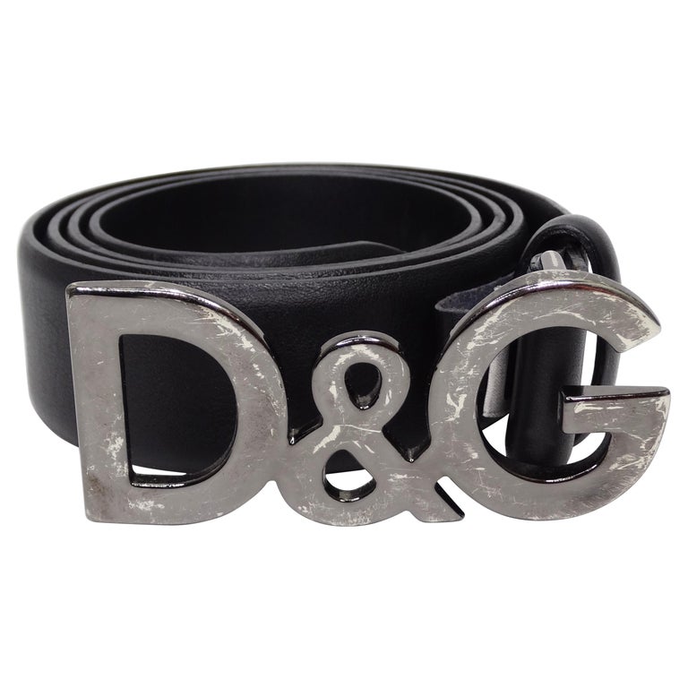 Dolce and Gabbana Logo Belt For Sale at 1stDibs | dolce & gabbana