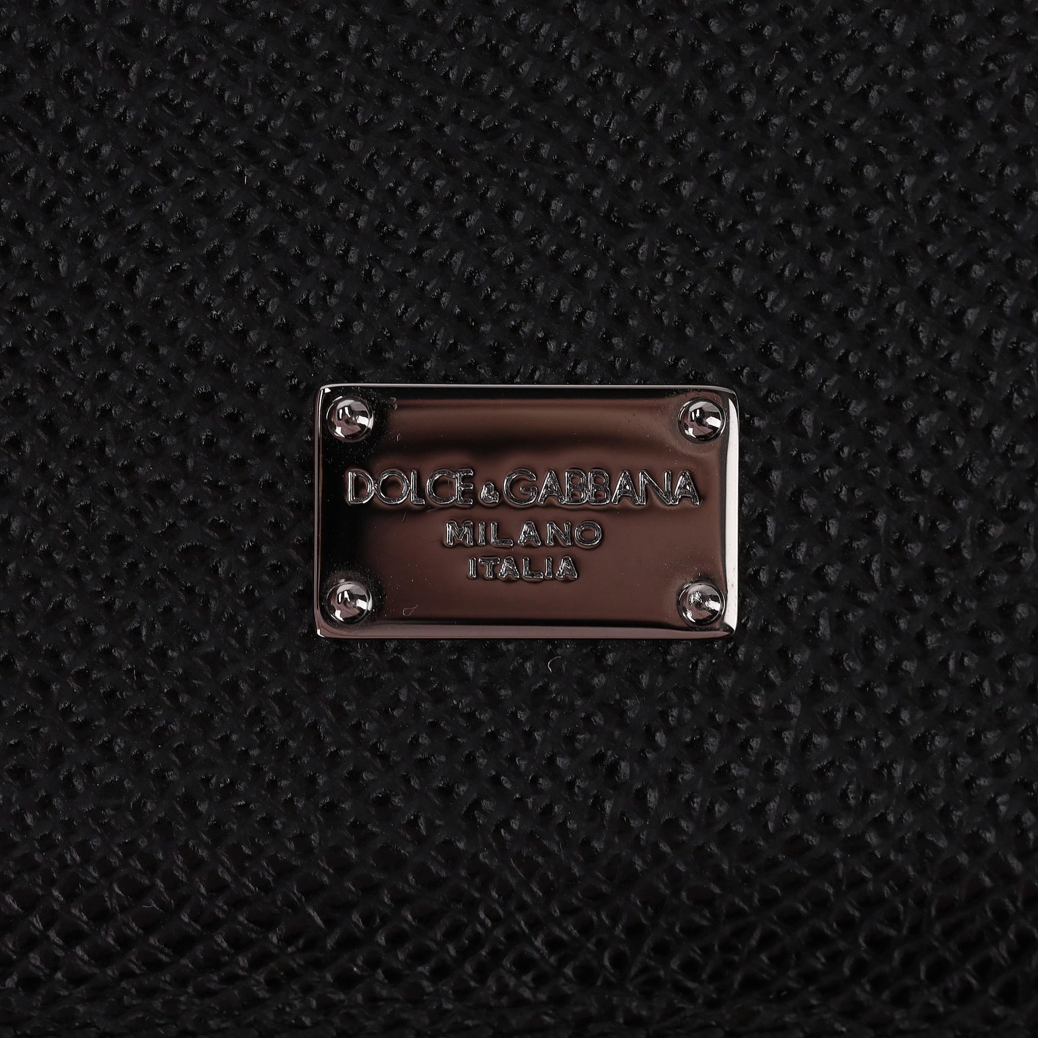 Dolce & Gabbana Logo Leather Tablet Case For Sale 1