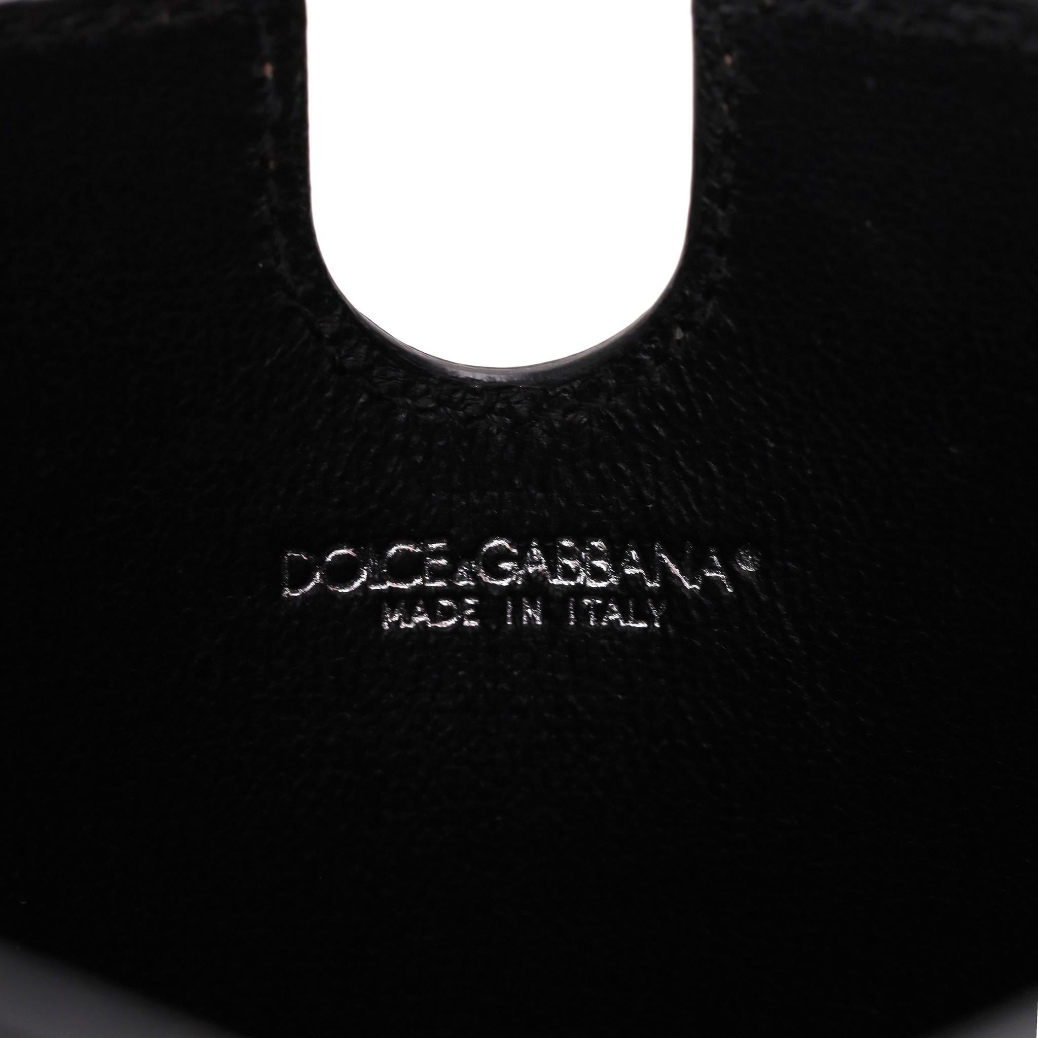 Dolce & Gabbana Logo Leather Tablet Case For Sale 2