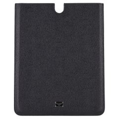 Dolce & Gabbana Logo Leather Tablet Case