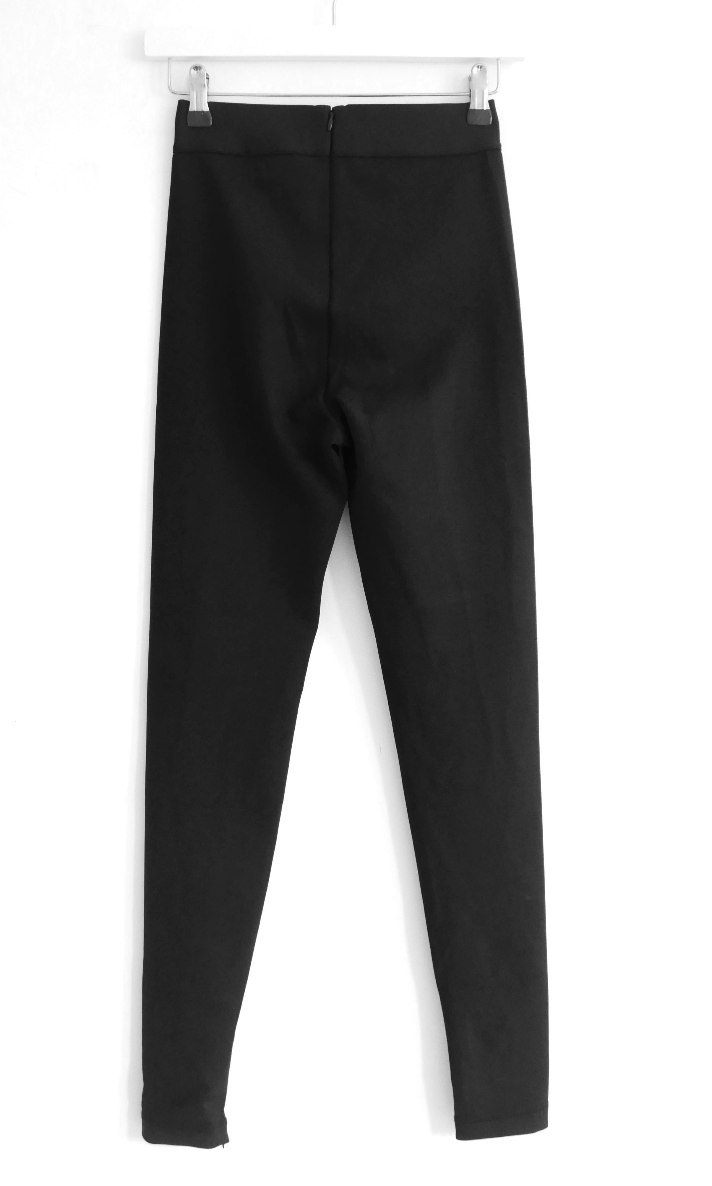 Dolce & Gabbana - Pantalon legging avec logo à la taille en vente 1