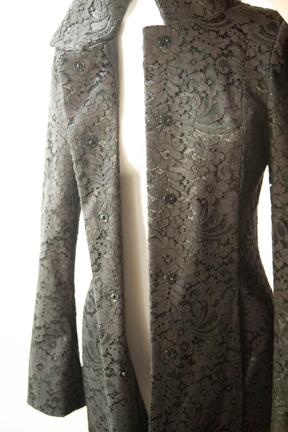 Women's Dolce & Gabbana Long Lace Jacket  For Sale