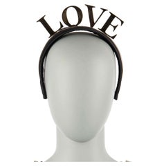 Dolce & Gabbana - Love Crown Headband Black Gold