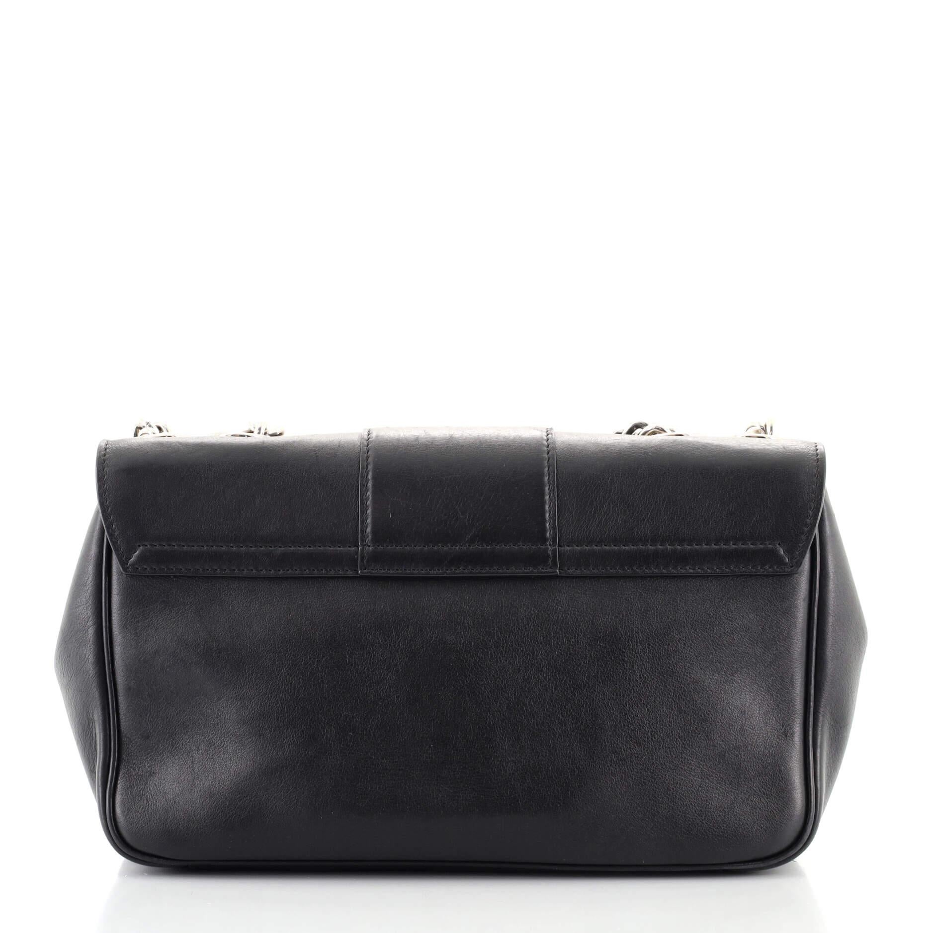 Nero Dolce & Gabbana Borsa a tracolla Lucia in pelle Media