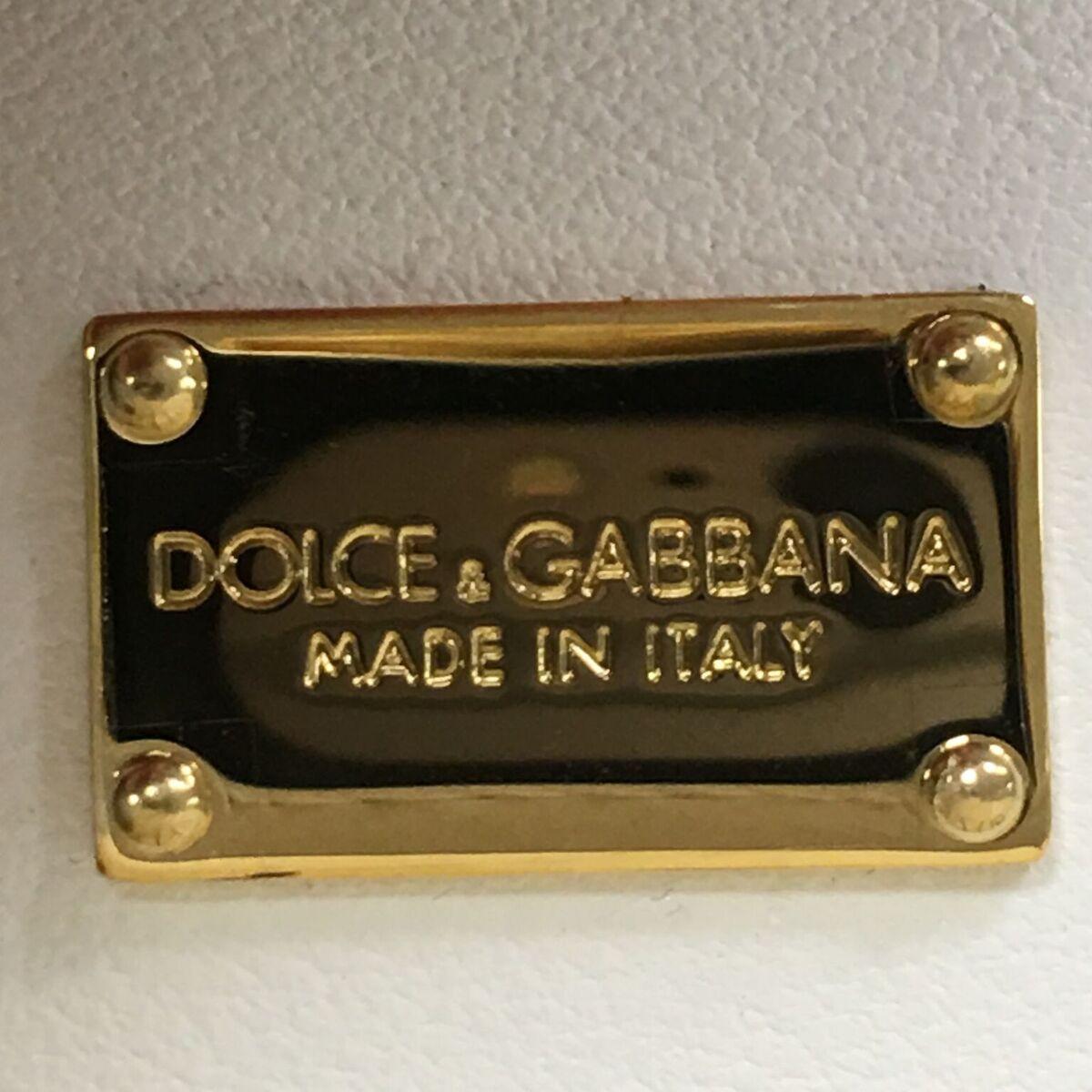Dolce & Gabbana Lucia Top Handle Bag Printed Leather Medium 3
