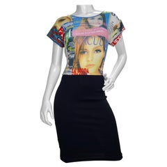 Used Dolce & Gabbana Magazine Print Dress