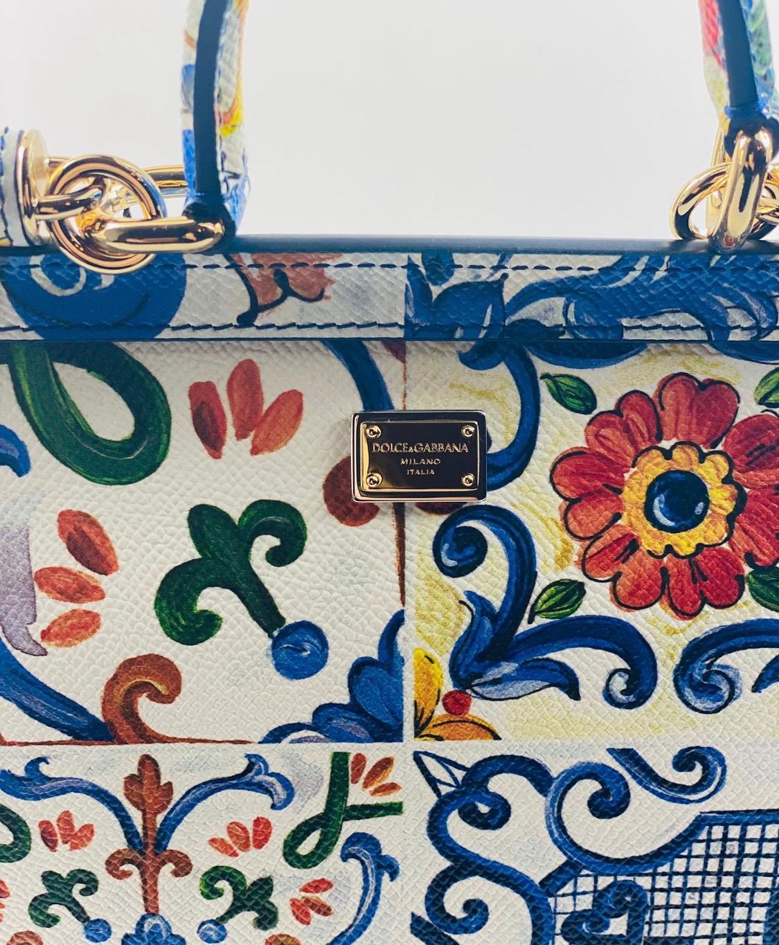 dolce and gabbana majolica sicily bag