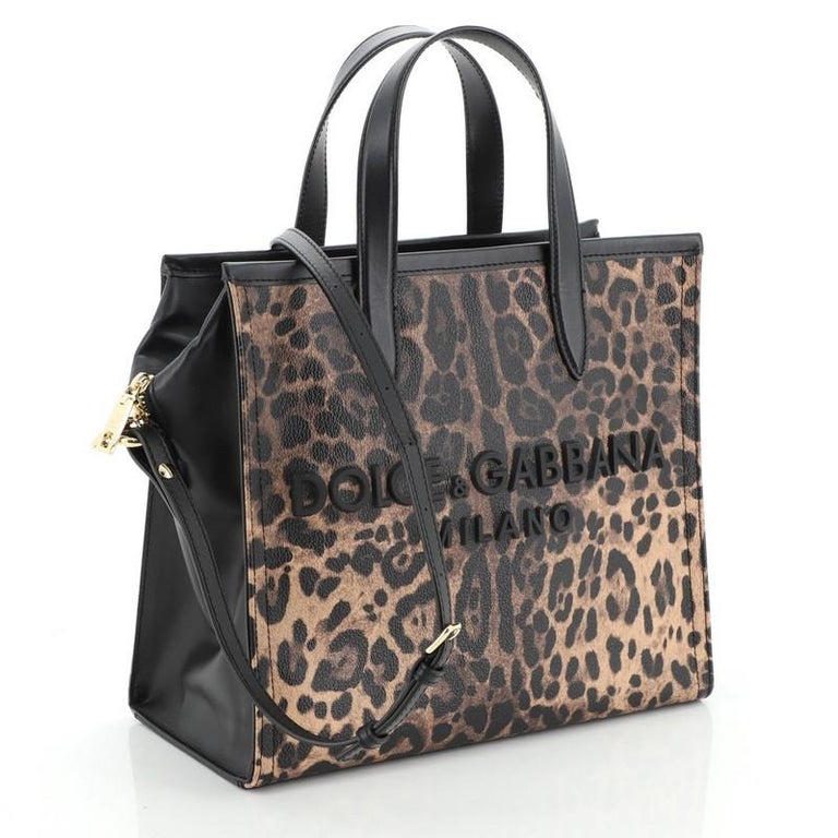 Dolce and Gabbana Market Shopping Tote Printed Coated Canvas and ...