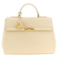 Dolce & Gabbana Marlene Top Handle Bag — White