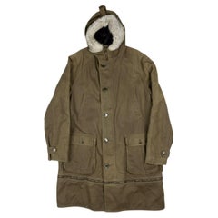 Dolce Gabbana Men Coat AW03 Parka Fur Vintage Size ITA52 -L/XL, S963