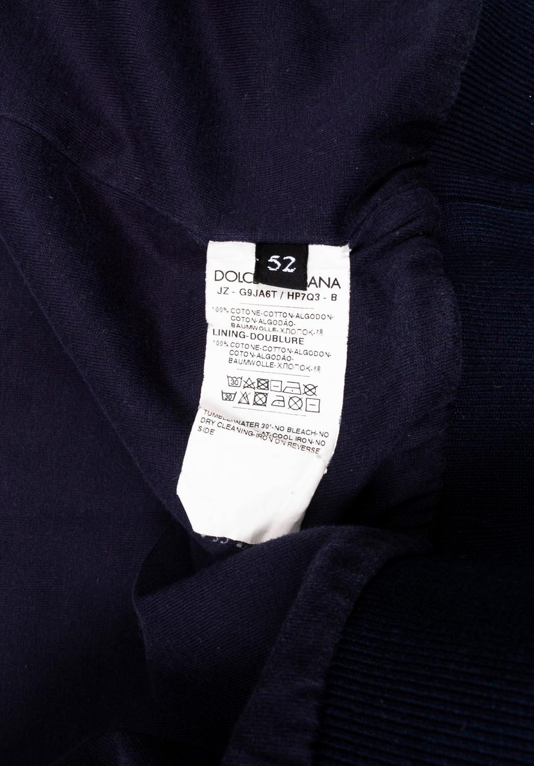 Dolce Gabbana Men Hoodie Sweatshirt Jumper Size 52/Large, S1180 2