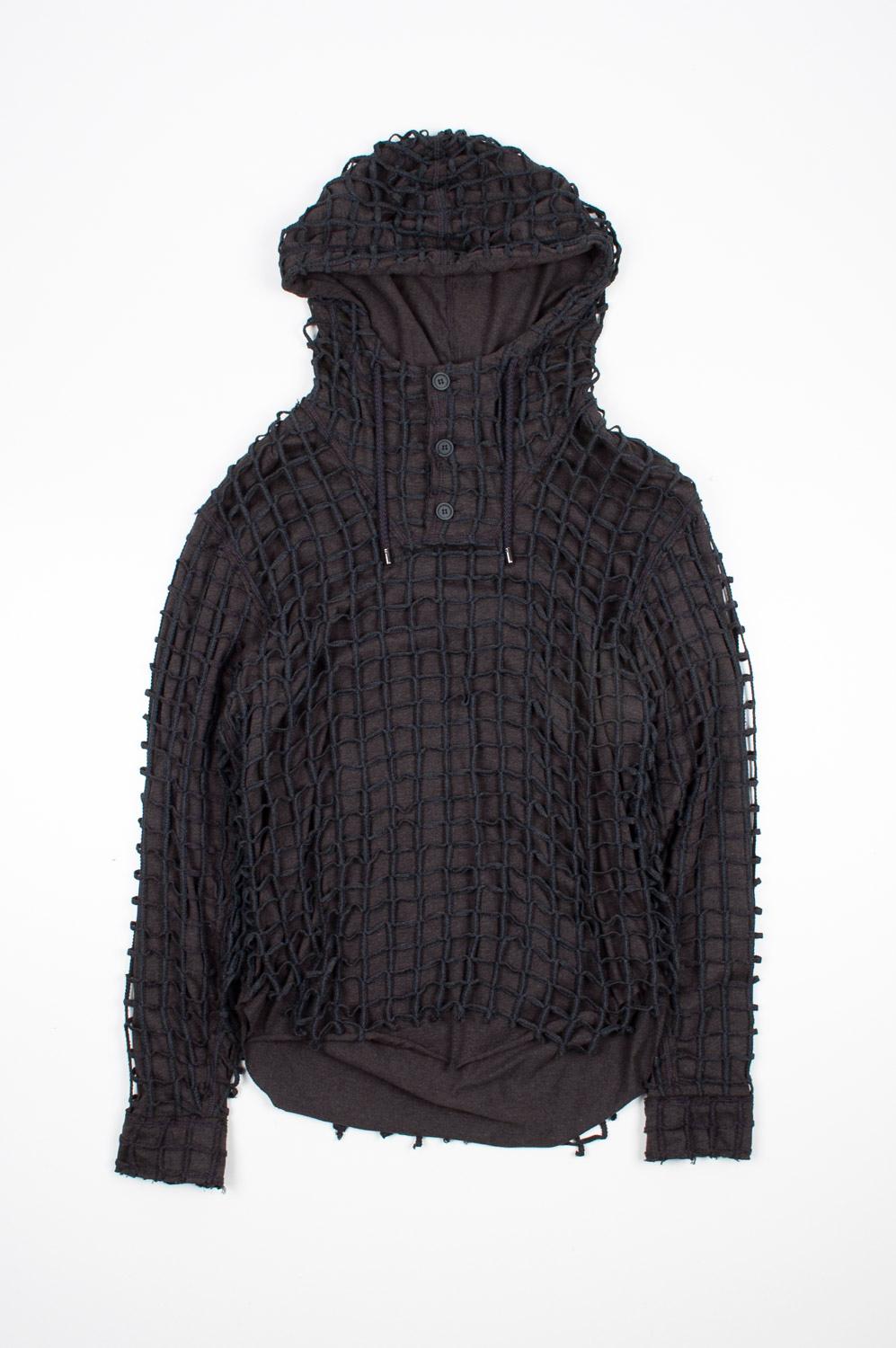 Dolce & Gabbana Men Hoodie Top Net double layer Men Jumper Size IT46/Medium en vente