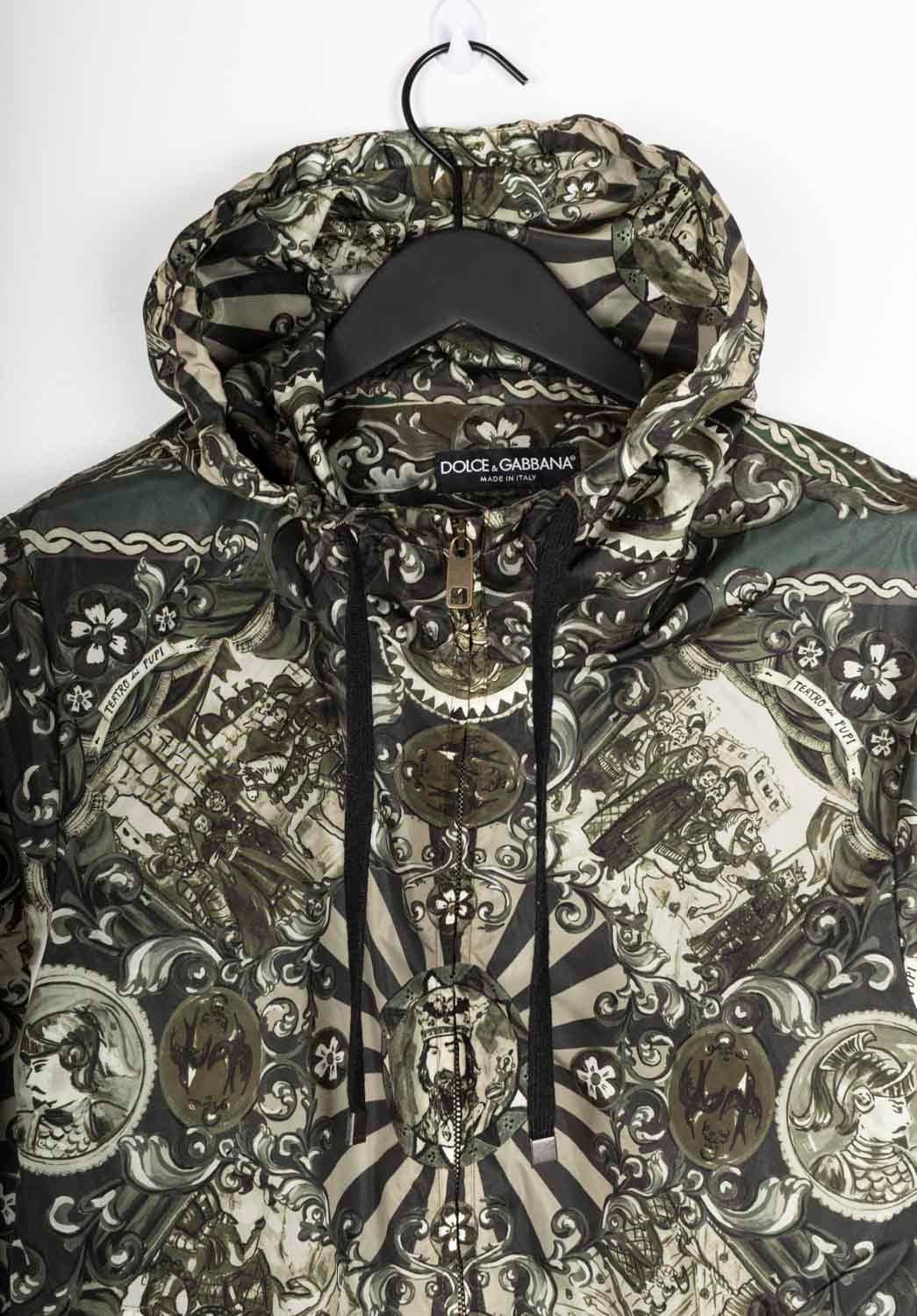 Dolce & Gabbana Hombre Chaqueta Bomber Talla IT44-S, S1347 Negro en venta