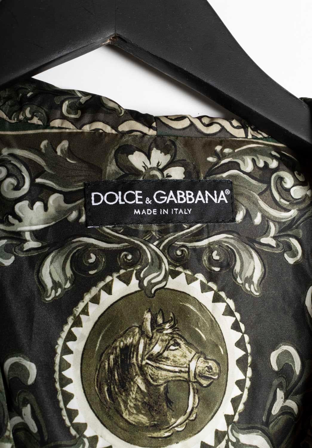 Dolce & Gabbana Hombre Chaqueta Bomber Talla IT44-S, S1347 en venta 3