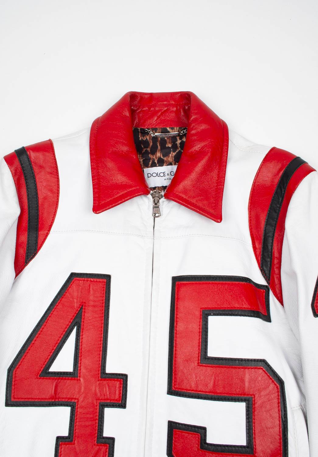 Check my other listings. Have many more designer clothes for sale. Open to any offers.
Item for sale is 100% genuine Dolce Gabbana Runway Piece from 2002, Cropped Style, VIPE0
Color: white multi
(An actual color may a bit vary due to individual