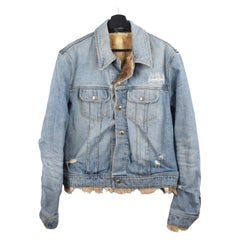 Dolce
Gabbana Men Jacket Veste vintage en fourrure de lapin Taille M/L, S1917