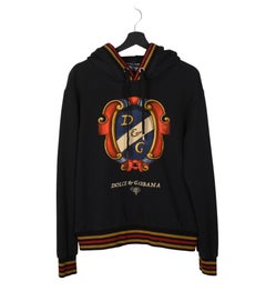 Dolce Gabbana Men Jumper Hooded hoodie Size IT50/L, S1379