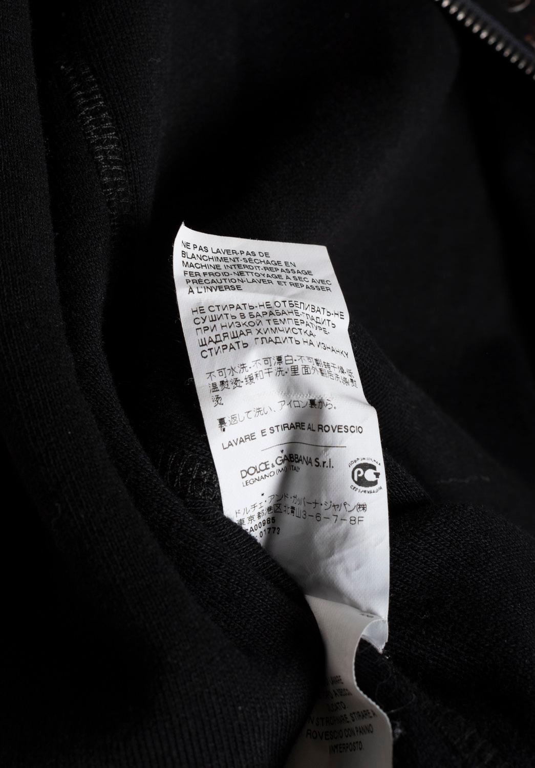Jersey Dolce & Gabbana Hombre Sudadera con capucha holgada Talla IT50/L, S1351 en venta 5