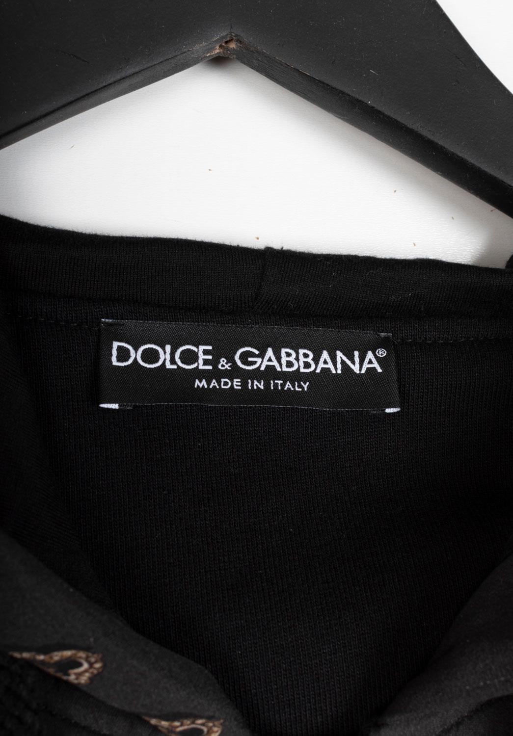Jersey Dolce & Gabbana Hombre Sudadera con capucha holgada Talla IT50/L, S1351 en venta 3