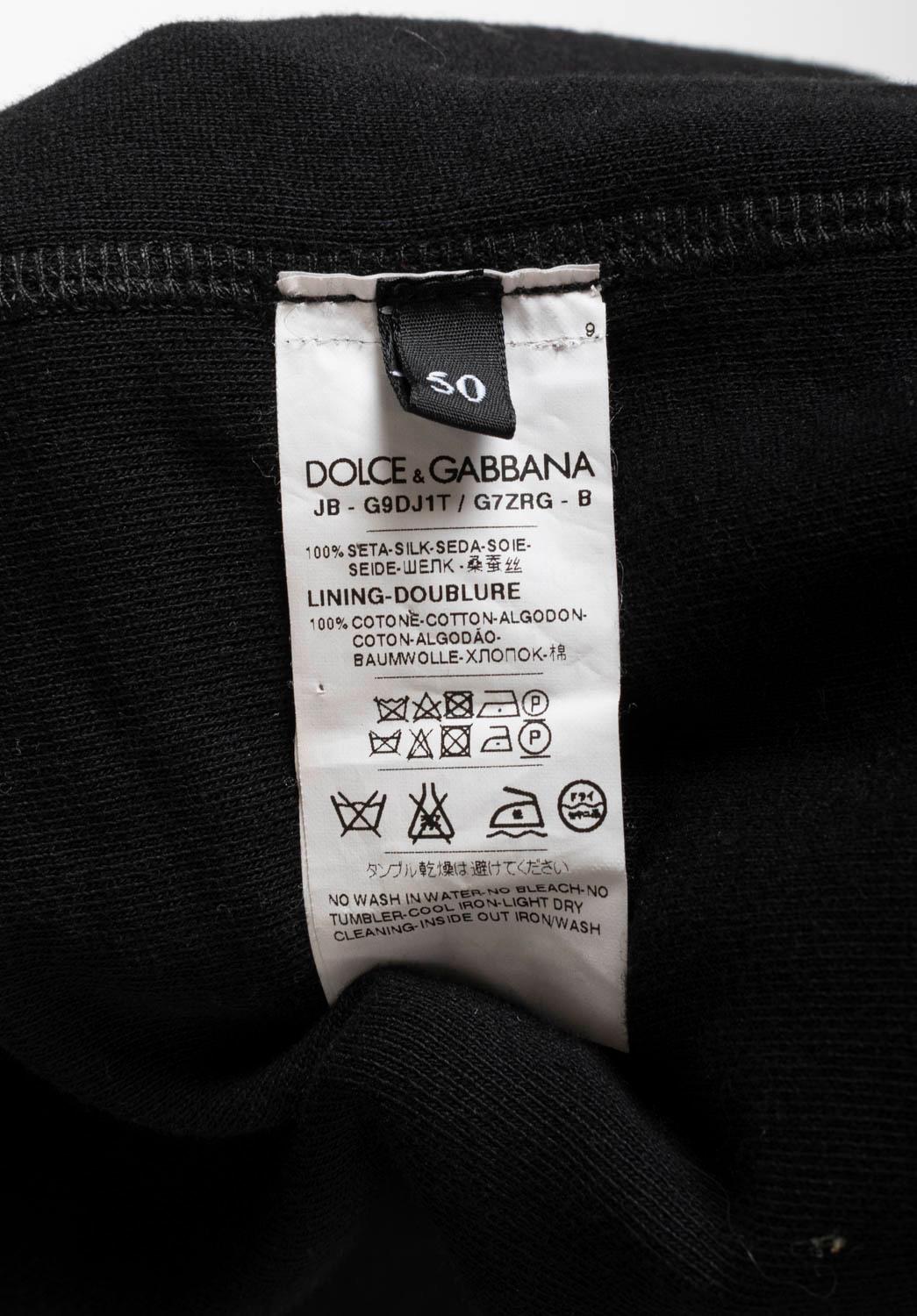 Jersey Dolce & Gabbana Hombre Sudadera con capucha holgada Talla IT50/L, S1351 en venta 4