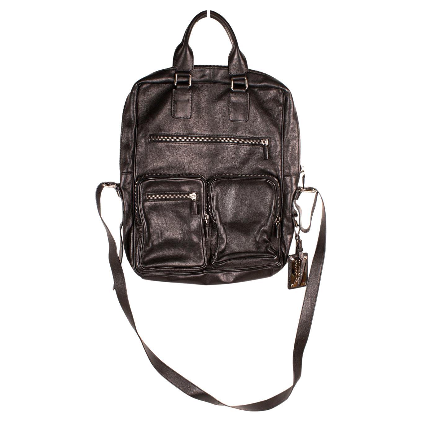Dolce & Gabbana Hombre Bolso de piel grande, Grande en venta