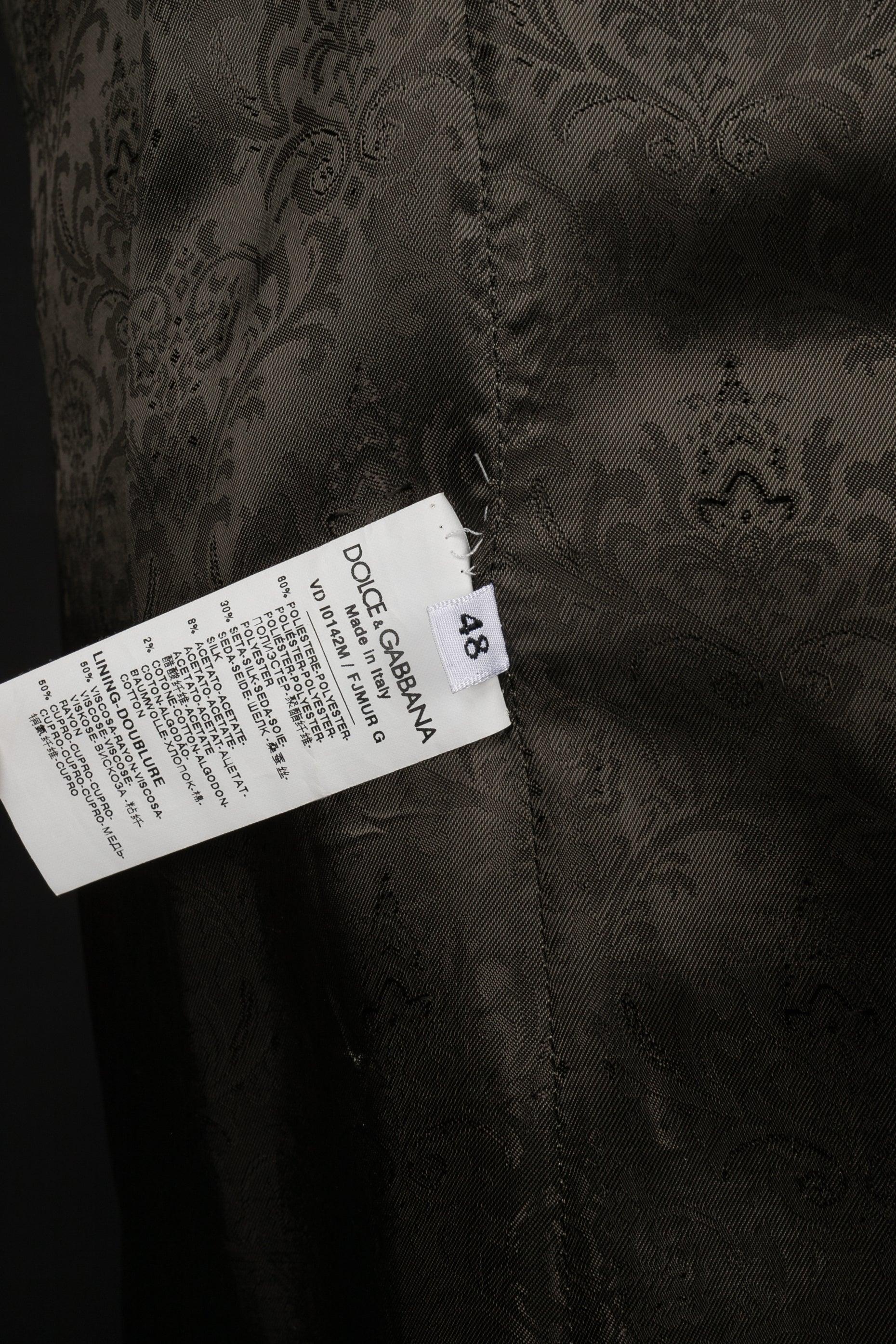 Dolce & Gabbana Men Lounge Coat For Sale 4