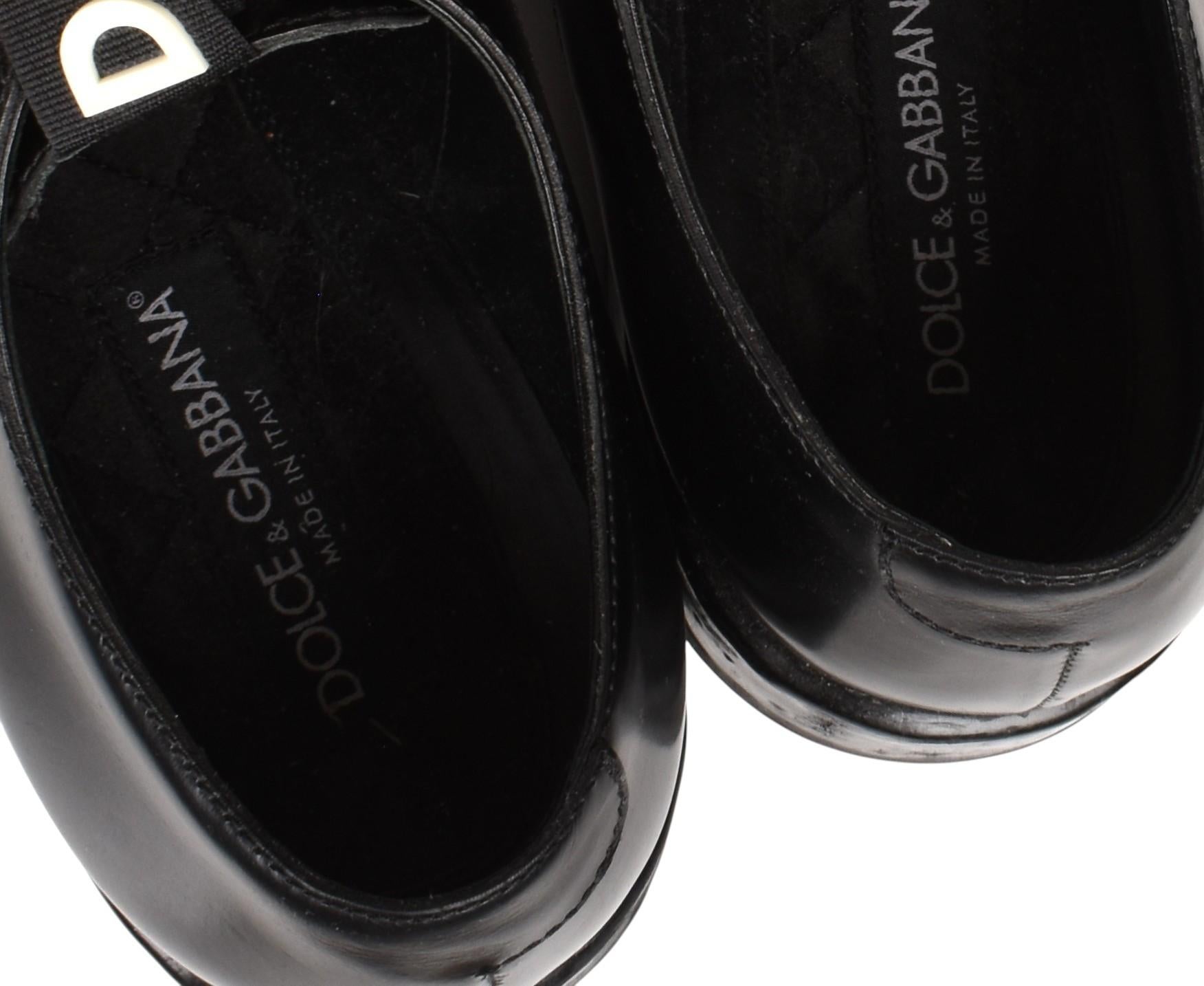 Dolce & Gabbana Hombre Zapatos Derbies Talla UK 7 EUR41, USA8 Negro en venta