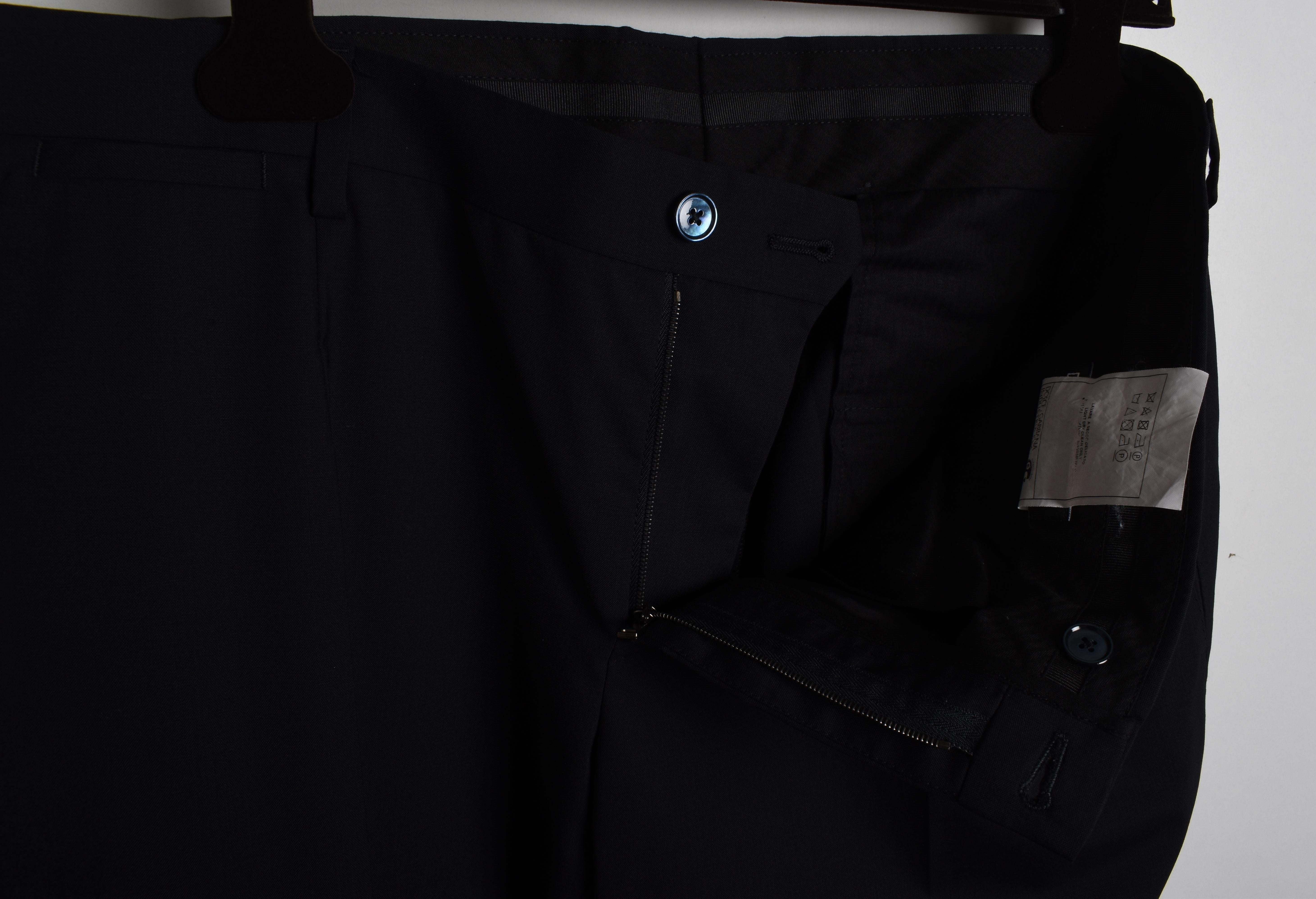 Traje Dolce & Gabbana Hombre Martini de un solo pecho Talla IT52-L, S1680 en venta 8