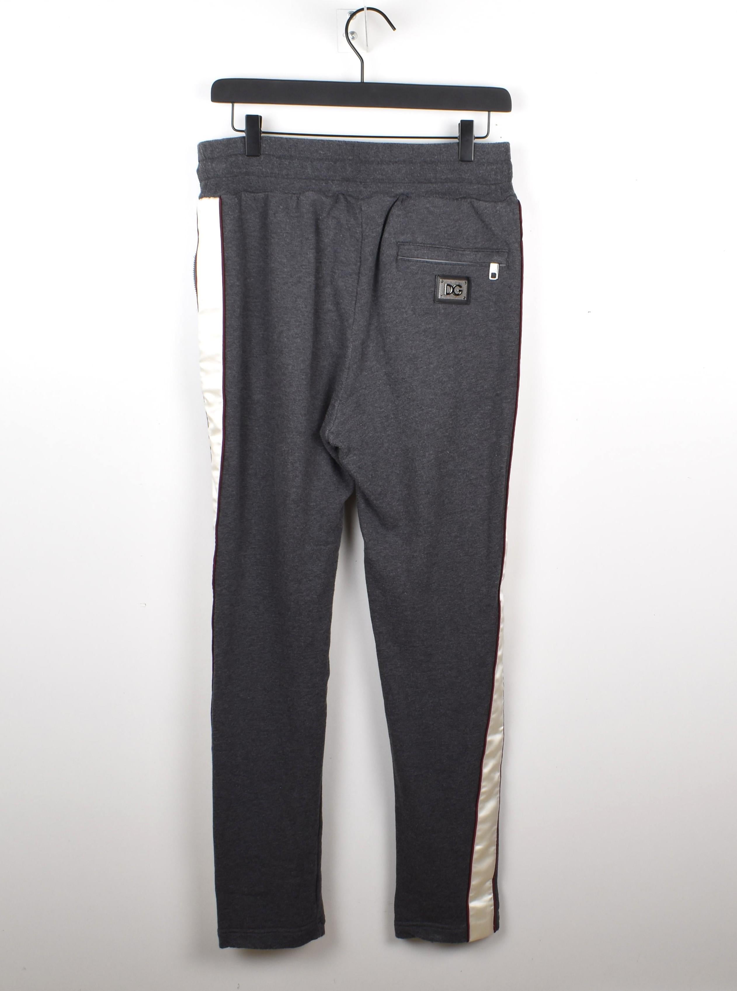 Dolce Gabbana Herren Jogginghose Sport Freizeithose Größe IT48 - M, S1522 im Zustand „Gut“ im Angebot in Kaunas, LT
