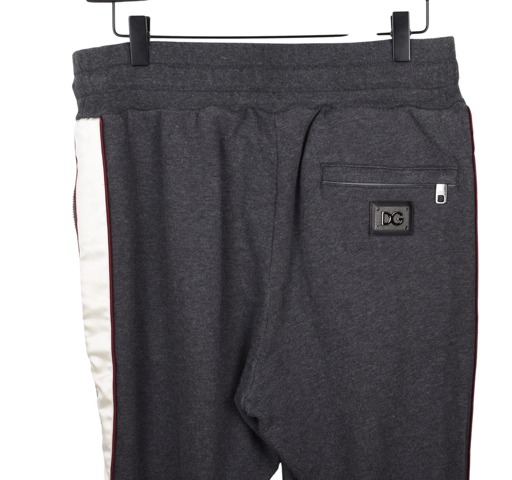 Dolce Gabbana Herren Jogginghose Sport Freizeithose Größe IT48 - M, S1522 im Angebot 1