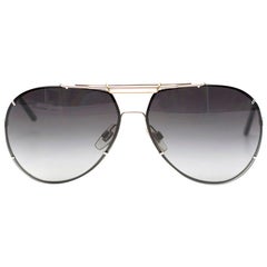 Used Dolce & Gabbana Men's Aviator Sunglasses