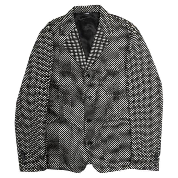 Blazer Dolce & Gabbana pour homme, en laine et polyester, noir, IT54, L/XL en vente