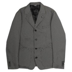 Dolce & Gabbana Men's Black Wool-Polyester Blazer IT54 L/XL