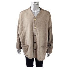 Dolce & Gabbana Mens Vintage Wool & Mohair Knit Knitwear Jacket 