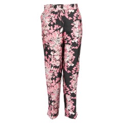 Dolce & Gabbana Metallic Floral Trousers Size XL