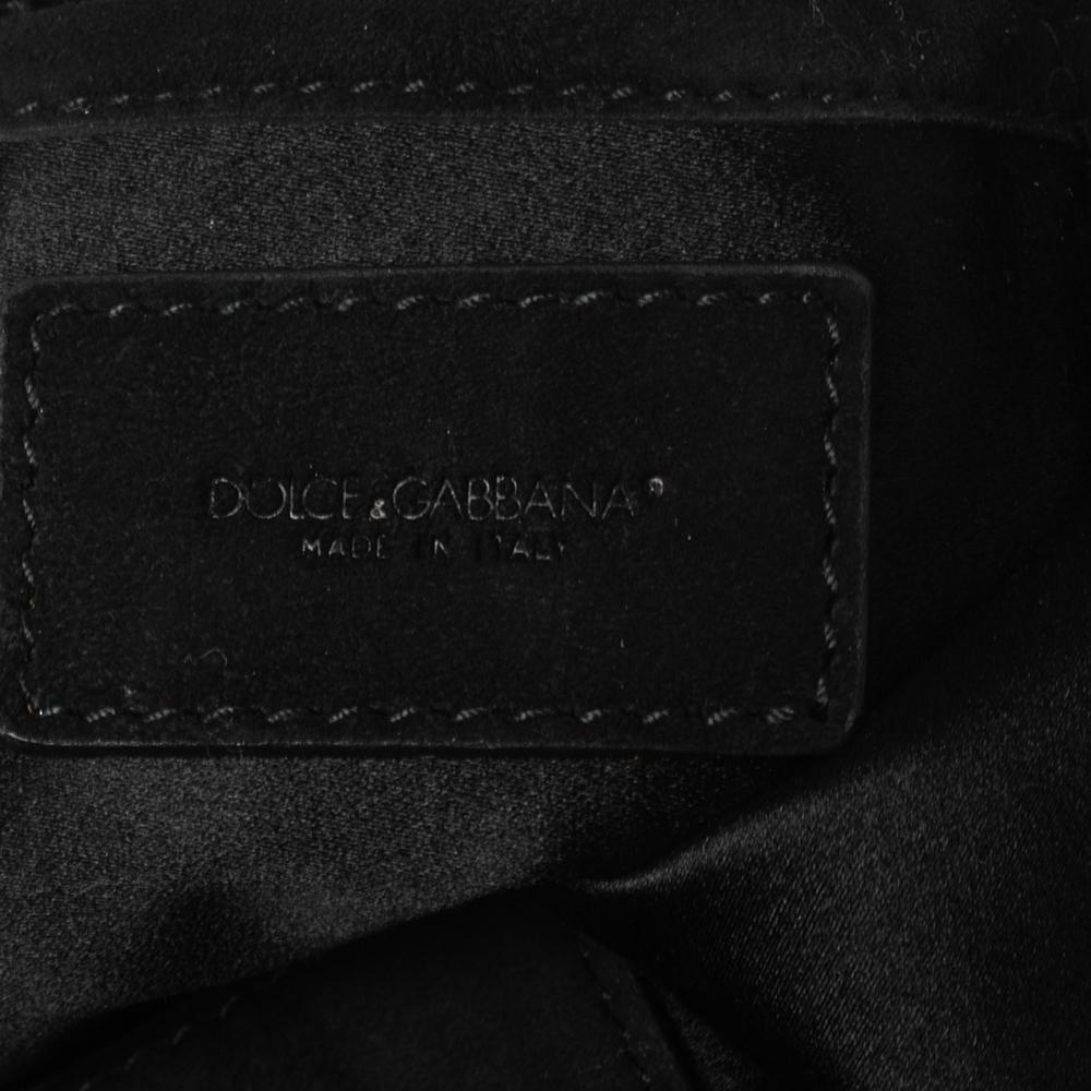 Dolce & Gabbana Metallic Sequin Miss Charles Shoulder Bag 2