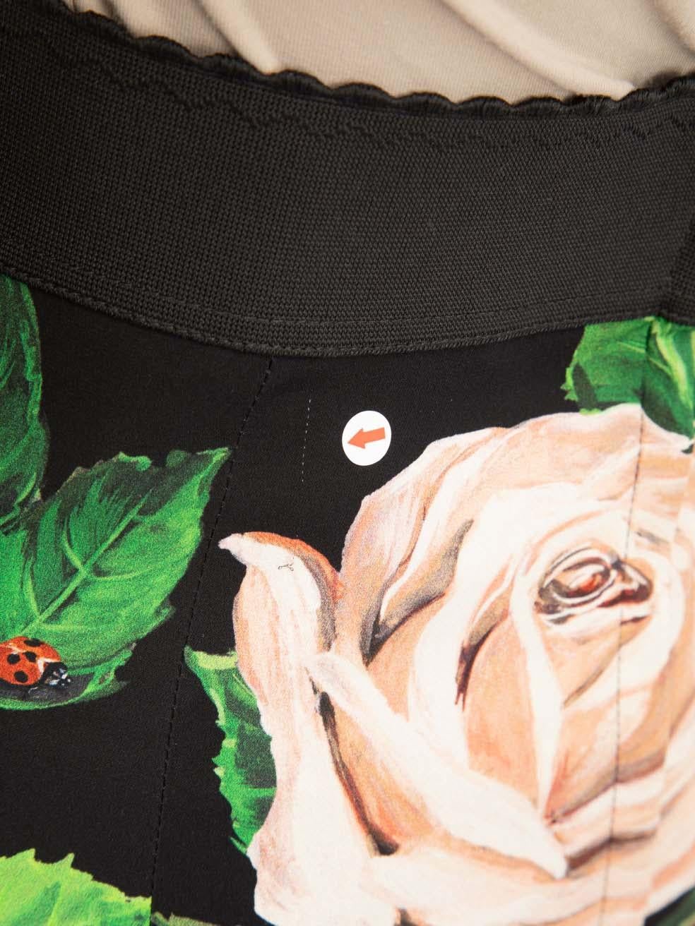 Women's Dolce & Gabbana Midi Floral Print Skirt Size XXS