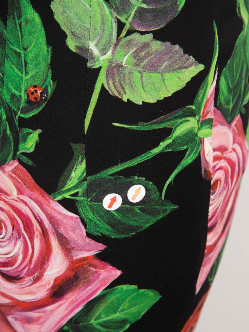 Dolce & Gabbana Midi Floral Print Skirt Size XXS 1