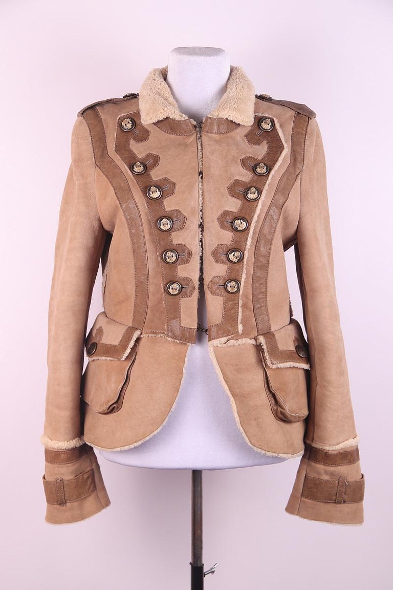 Dolce and Gabbana military jacket from 2006 For Sale at 1stDibs