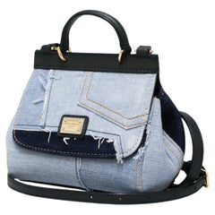 Used DOLCE & GABBANA Mini Denim SICILY Bag