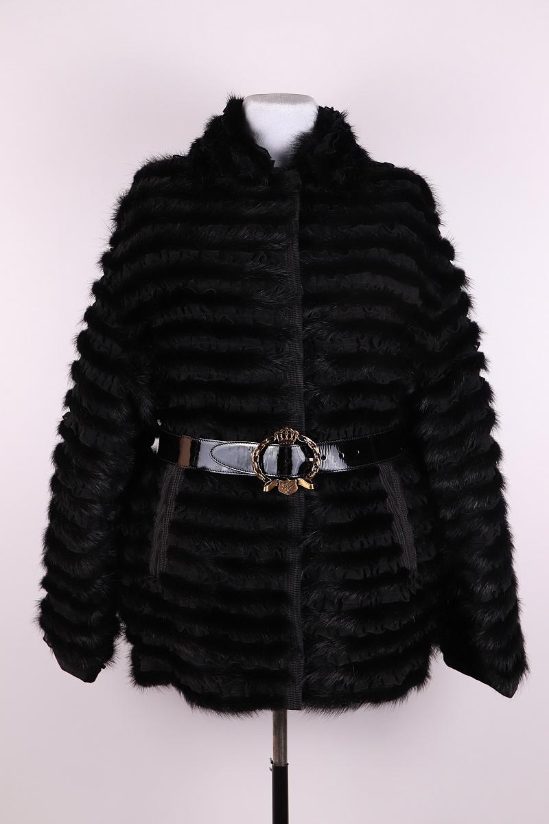 Dolce & Gabbana: pelliccia di visone e seta in vendita 3