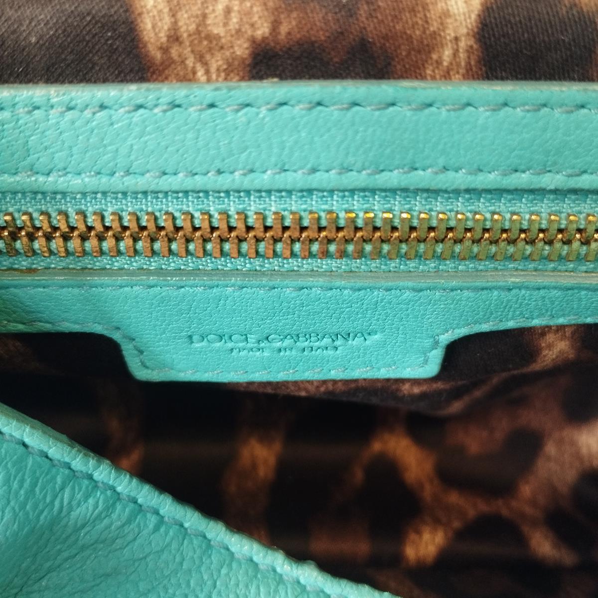 Dolce & Gabbana Miss Bonita Azure Bag For Sale 5