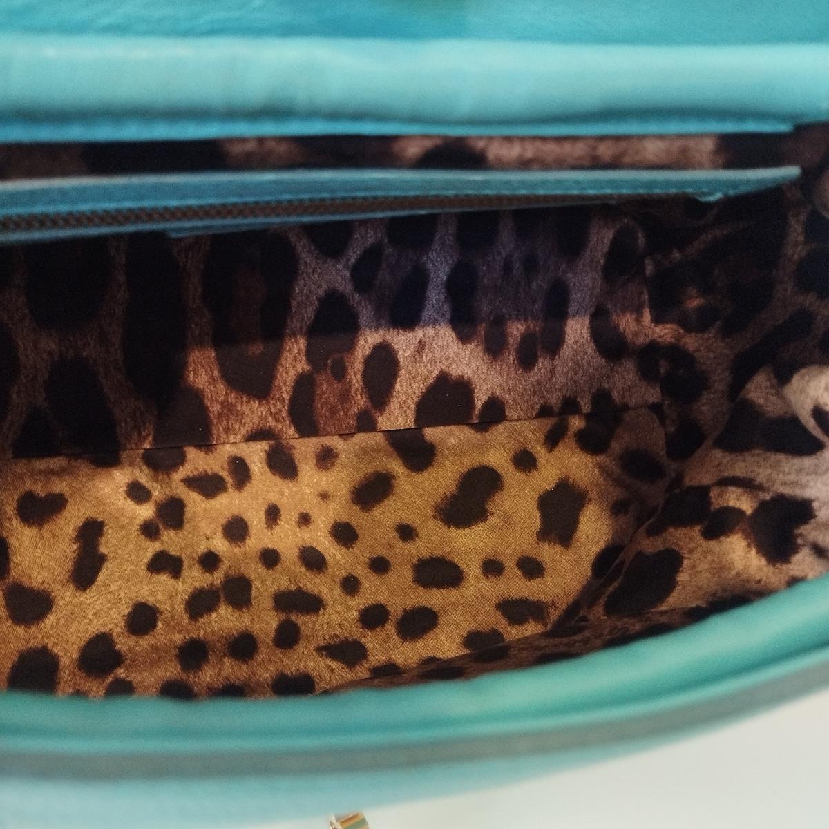 Dolce & Gabbana Miss Bonita Azure Bag For Sale 4