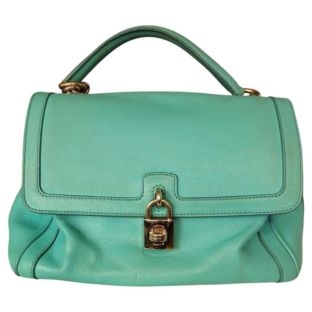 Dolce and Gabbana Miss Bonita Azure Bag For Sale at 1stDibs