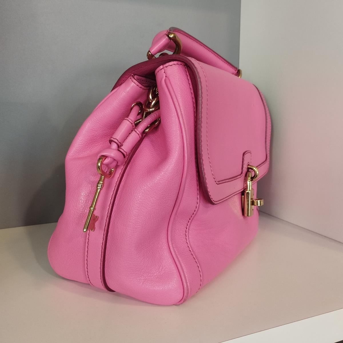 Dolce & Gabbana Miss Bonita Pink Bag In Fair Condition For Sale In Gazzaniga (BG), IT