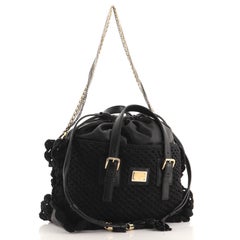Dolce & Gabbana Miss Helen Tote Crochet East West