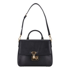 Dolce & Gabbana Miss Linda Saffiano Leather Bag