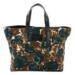Used Dolce 
Gabbana Miss Lipari Tote Printed Canvas Large