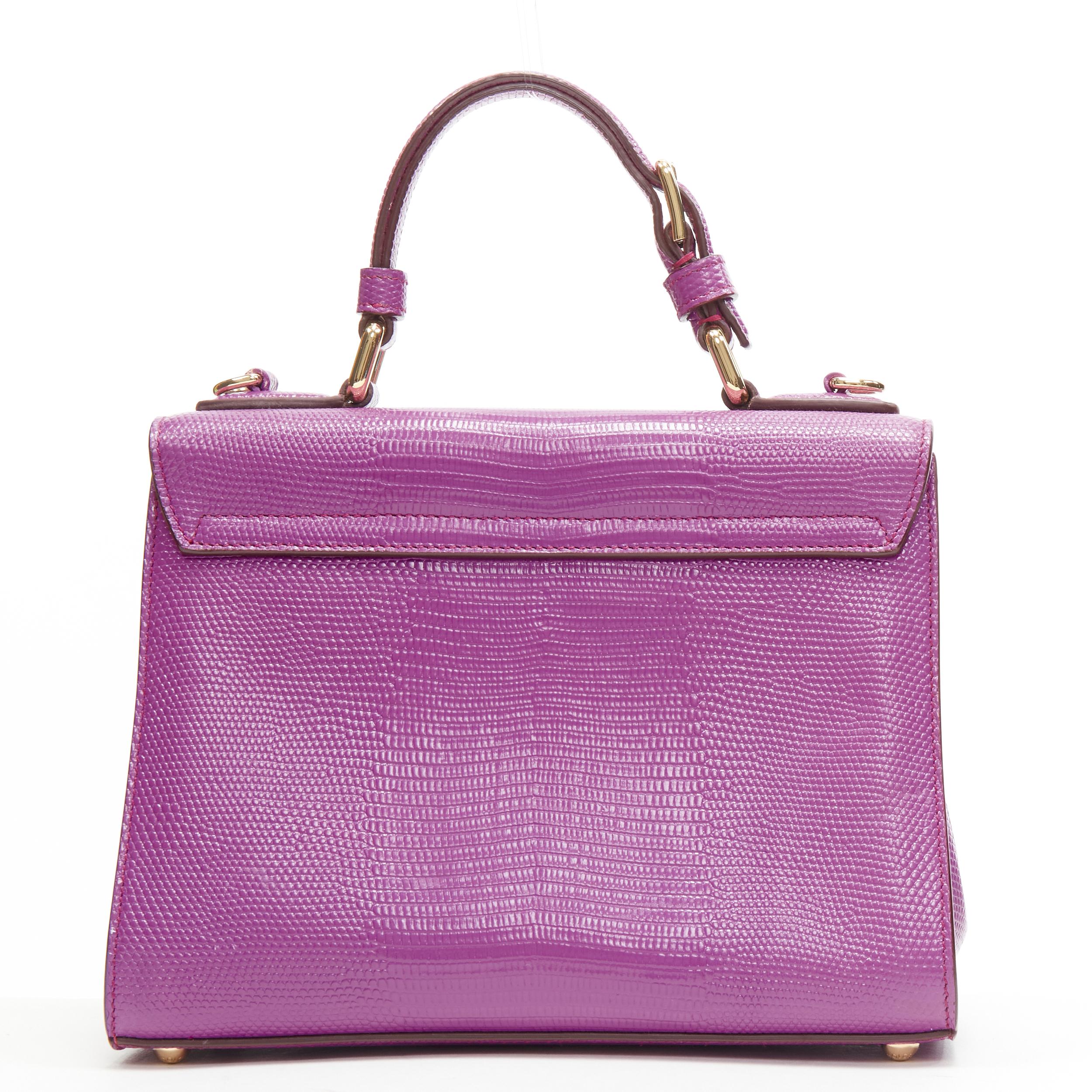 dolce gabbana purple bag